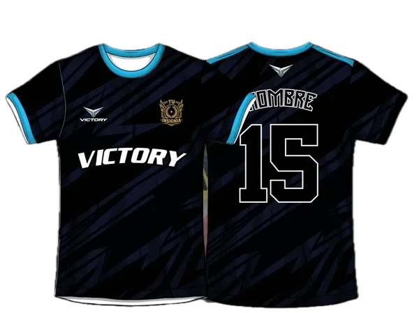Camiseta Raya Celeste