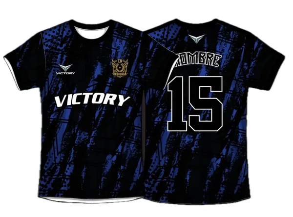Camiseta Lluvia Azul