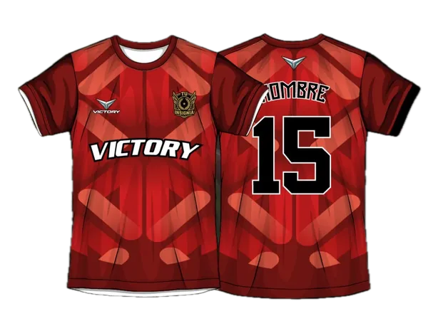 Camiseta Fuego Carmesí