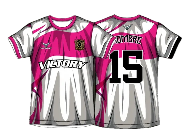 Camiseta Destello Fucsia
