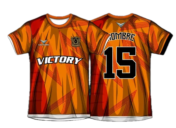 Camiseta Fuego Naranja